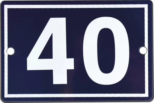 Plaque de Rue Émaillée à Ajaccio, Ajaccio, Point Multi Services Ajaccio