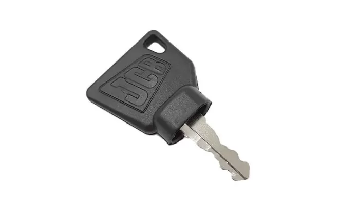 Clé engin contact JCB
